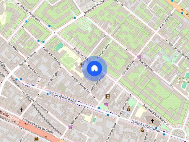 Tout savoir sur cet appartement dans le quartier Ile de la Jatte Parc d'Orléans, à Neuilly sur Seine
