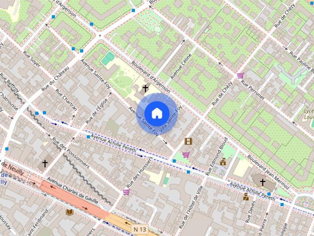 Tout savoir sur cet appartement dans le quartier Ile de la Jatte Parc d'Orléans, à Neuilly sur Seine