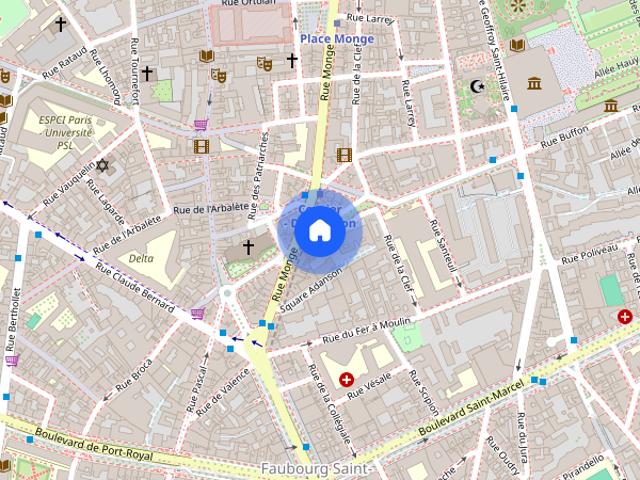 Tout savoir sur cet appartement dans le quartier Jardin des Plantes, à Paris 5ème