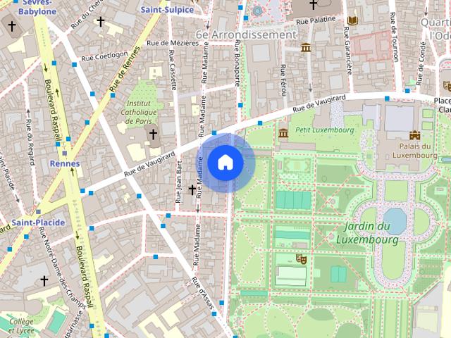 Tout savoir sur cet appartement dans le quartier Odéon, à Paris 6ème