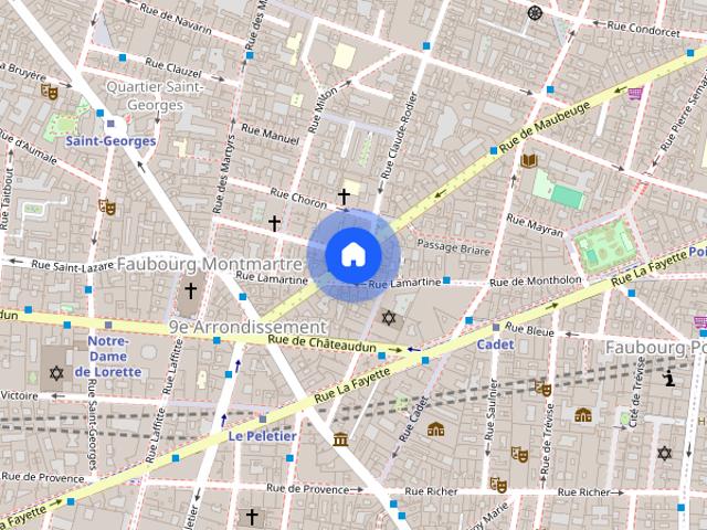 Tout savoir sur cet appartement dans le quartier Lorette Martyrs, à Paris 9ème