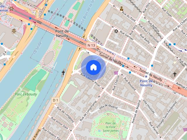 Tout savoir sur cet appartement dans le quartier La Plaine des Sablons, à Neuilly sur Seine