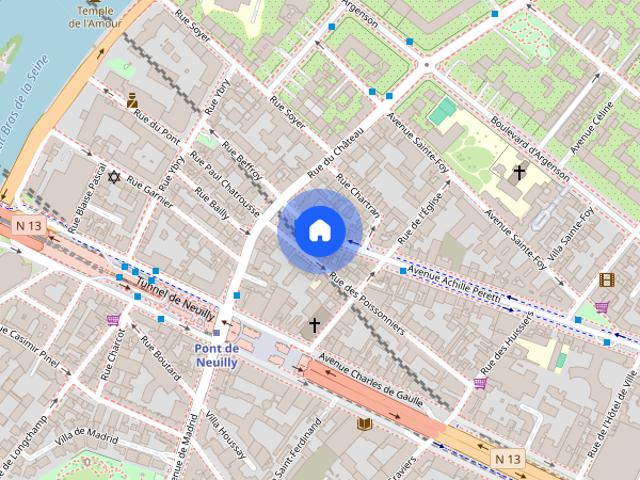 Tout savoir sur cet appartement dans le quartier La Plaine des Sablons, à Neuilly sur Seine