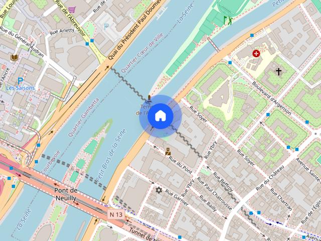 Tout savoir sur cet appartement dans le quartier La Plaine des Sablons, à Neuilly sur Seine