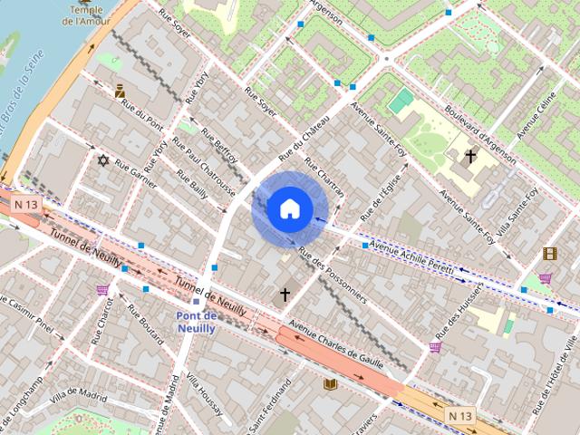 Tout savoir sur cet appartement dans le quartier La Plaine des Sablons, à Neuilly sur Seine