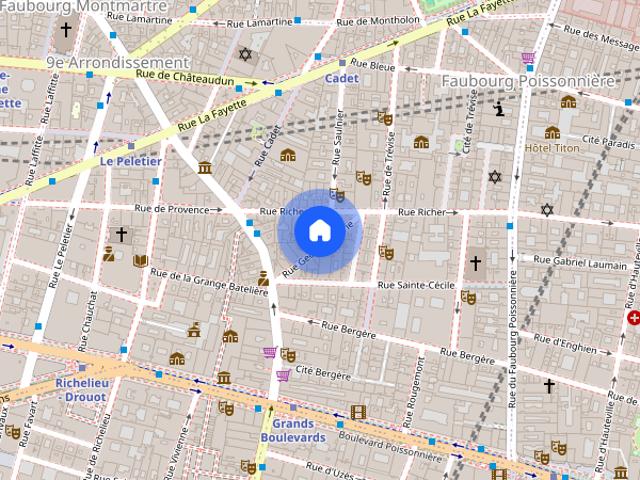 Tout savoir sur cet appartement dans le quartier Lafayette Richer, à Paris 9ème