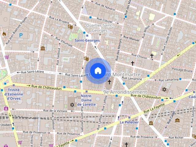 Tout savoir sur cet appartement dans le quartier Lafayette Richer, à Paris 9ème
