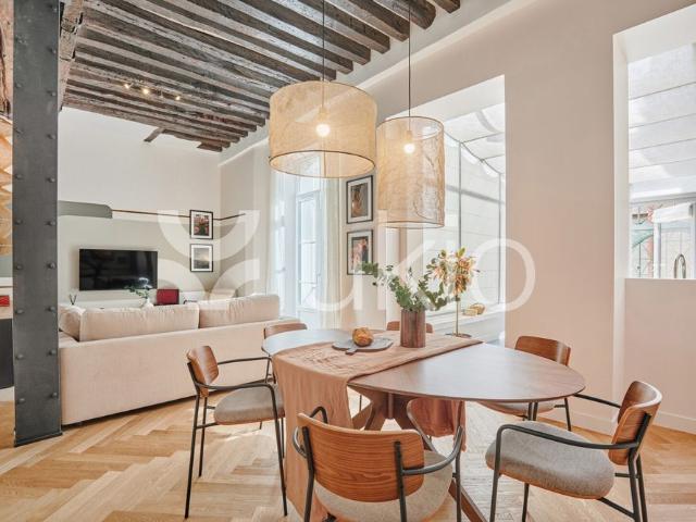 Tout savoir sur cet appartement dans le quartier Les Halles, à Paris 1er