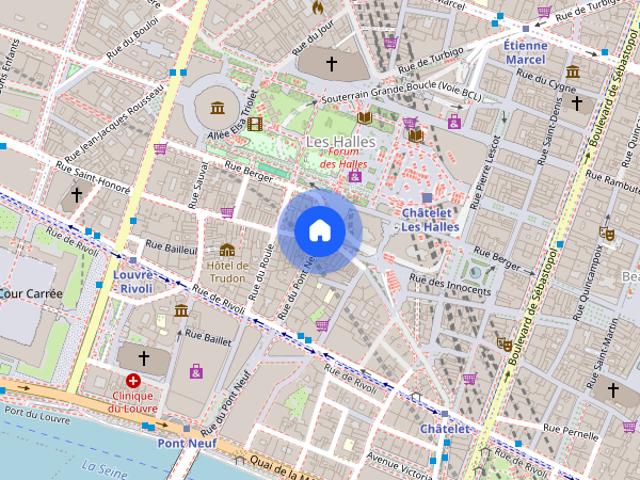 Tout savoir sur cet appartement dans le quartier Les Halles, à Paris 1er