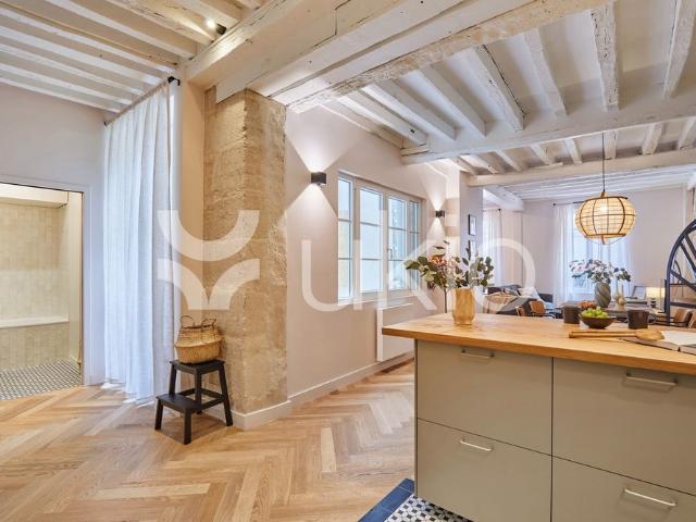 Tout savoir sur cet appartement dans le quartier Les Halles, à Paris 1er