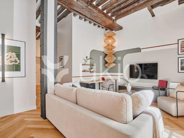 Tout savoir sur cet appartement dans le quartier Les Halles, à Paris 1er