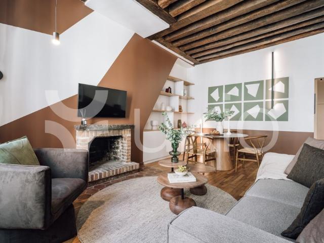 Tout savoir sur cet appartement dans le quartier Les Halles, à Paris 1er