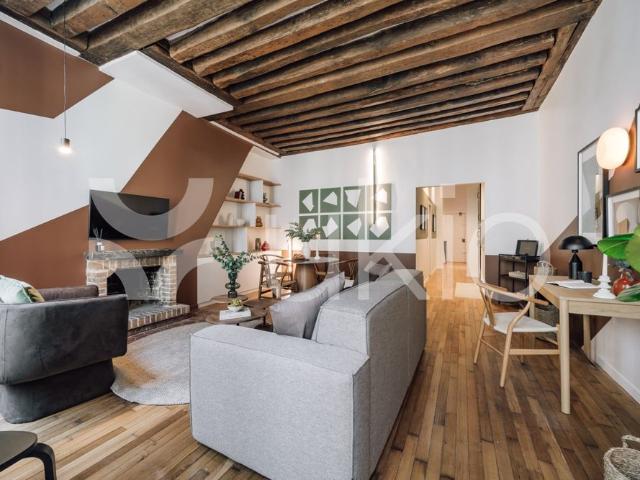 Tout savoir sur cet appartement dans le quartier Les Halles, à Paris 1er