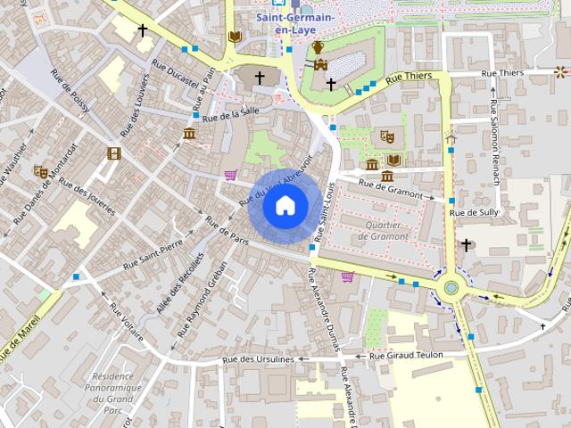 Tout savoir sur cet appartement dans le quartier Les Parterres, à Saint Germain en Laye