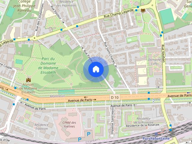 Tout savoir sur cet appartement dans le quartier Montreuil, à Versailles