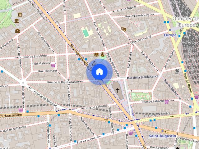 Tout savoir sur cet appartement dans le quartier Mairie, à Paris 8ème