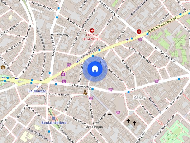Tout savoir sur cet appartement dans le quartier Muette Nord, à Paris 16ème