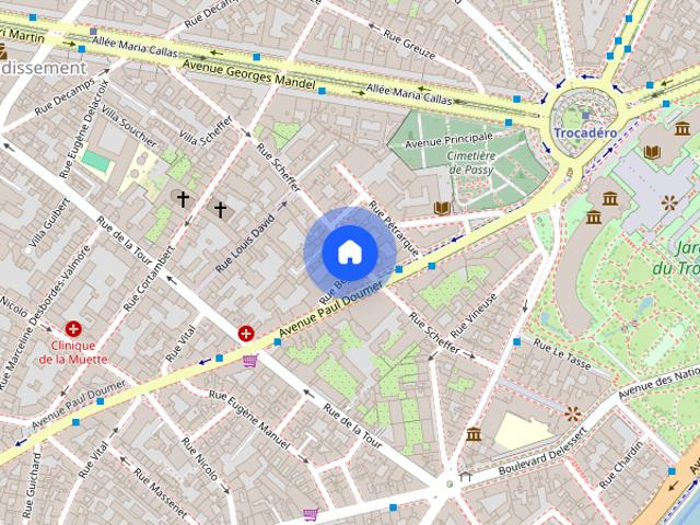 Tout savoir sur cet appartement dans le quartier Muette Nord, à Paris 16ème