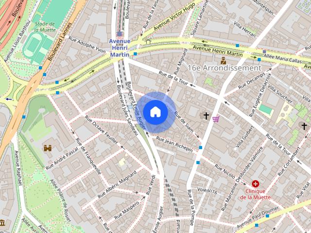Tout savoir sur cet appartement dans le quartier Muette Nord, à Paris 16ème