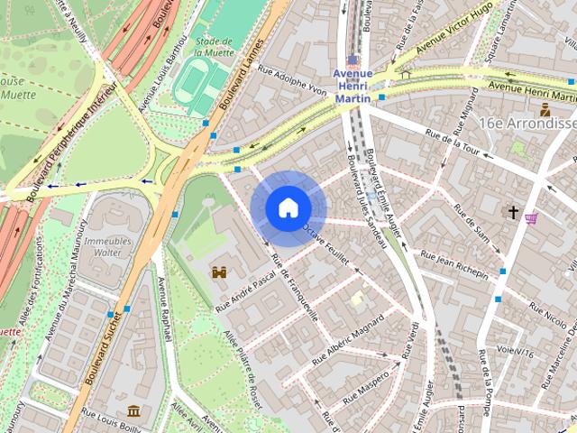 Tout savoir sur cet appartement dans le quartier Muette Nord, à Paris 16ème