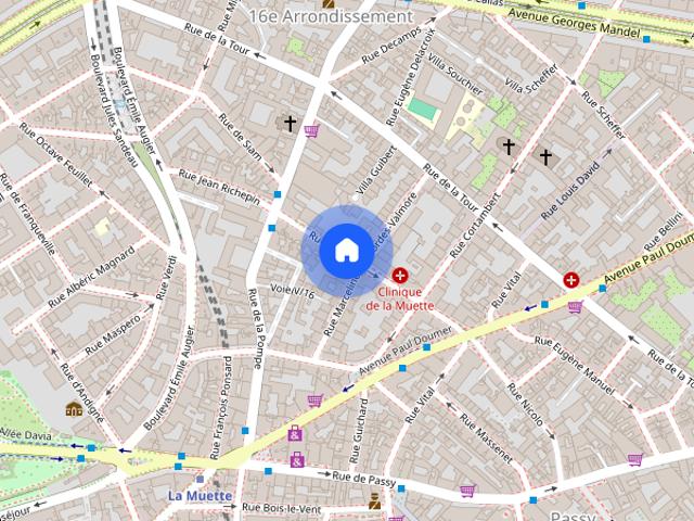 Tout savoir sur cet appartement dans le quartier Muette Nord, à Paris 16ème