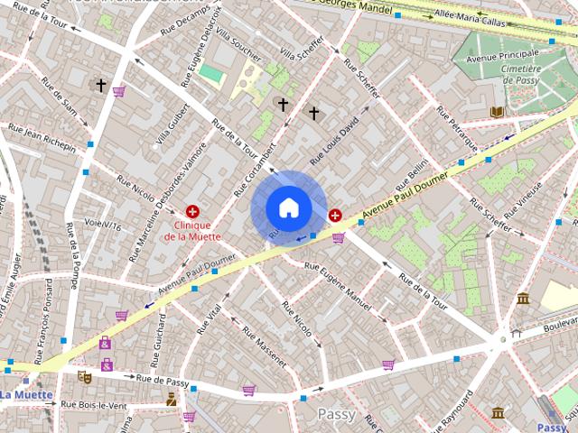 Tout savoir sur cet appartement dans le quartier Muette Nord, à Paris 16ème