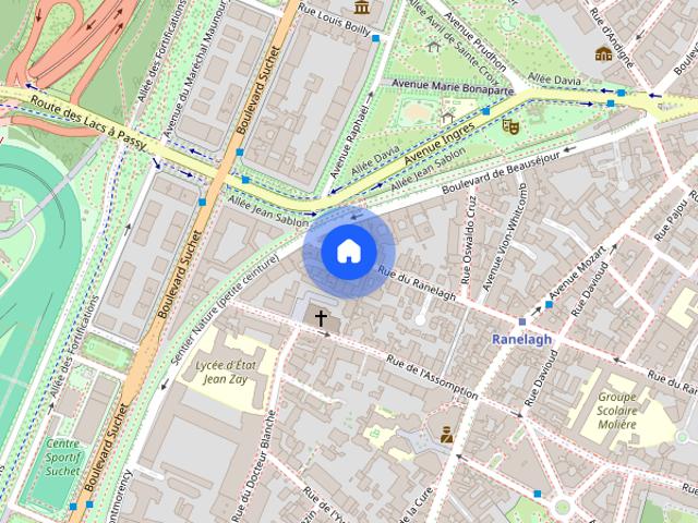 Tout savoir sur cet appartement dans le quartier Muette Sud, à Paris 16ème