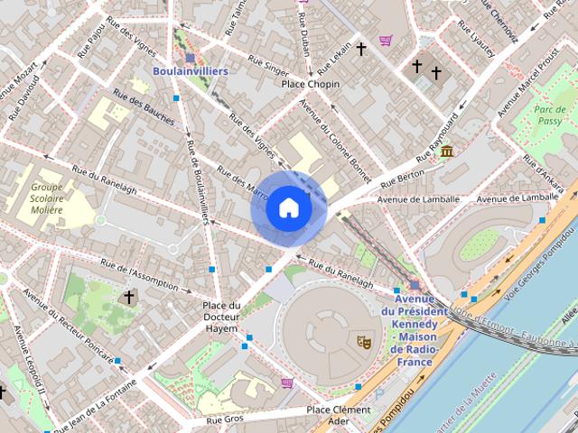 Tout savoir sur cet appartement dans le quartier Muette Sud, à Paris 16ème