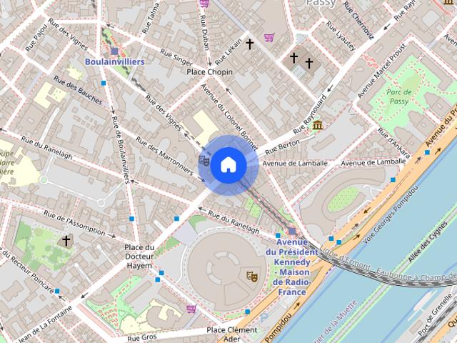 Tout savoir sur cet appartement dans le quartier Muette Sud, à Paris 16ème