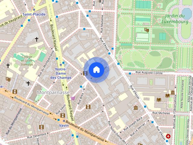 Tout savoir sur cet appartement dans le quartier Notre Dame des Champs, à Paris 6ème