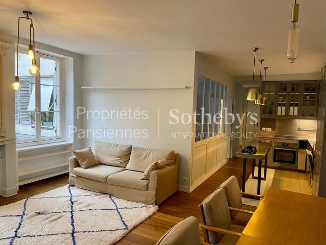 Tout savoir sur cet appartement dans le quartier Saint Germain des Prés, à Paris 6ème