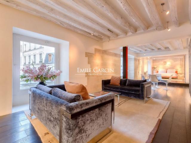 Tout savoir sur cet appartement dans le quartier Saint Germain des Prés, à Paris 6ème