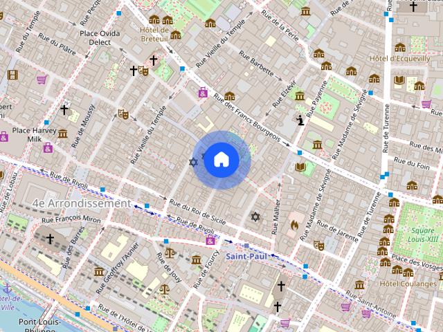 Tout savoir sur cet appartement dans le quartier Saint Gervais, à Paris 4ème