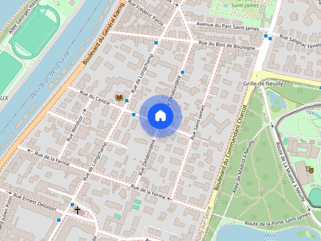 Tout savoir sur cet appartement dans le quartier Saint James Delabordère, à Neuilly sur Seine