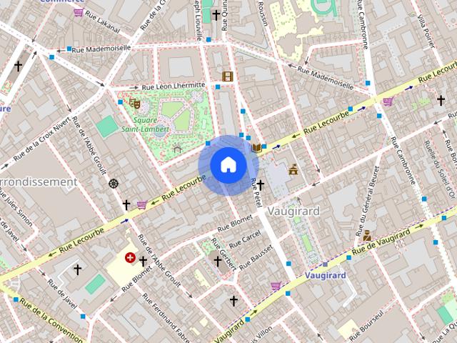 Tout savoir sur cet appartement dans le quartier Saint Lambert, à Paris 15ème
