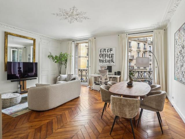 Tout savoir sur cet appartement dans le quartier Saint Philippe du Roule, à Paris 8ème