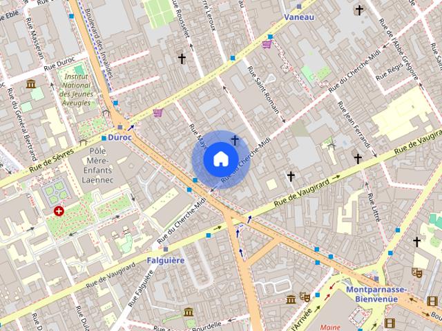 Tout savoir sur cet appartement dans le quartier Saint Placide, à Paris 6ème