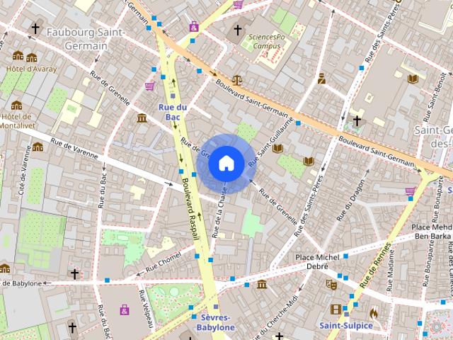 Tout savoir sur cet appartement dans le quartier Saint Thomas d'Aquin, à Paris 7ème