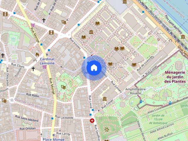 Tout savoir sur cet appartement dans le quartier Saint Victor, à Paris 5ème