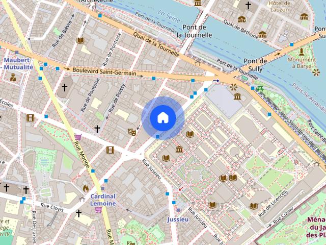 Tout savoir sur cet appartement dans le quartier Saint Victor, à Paris 5ème