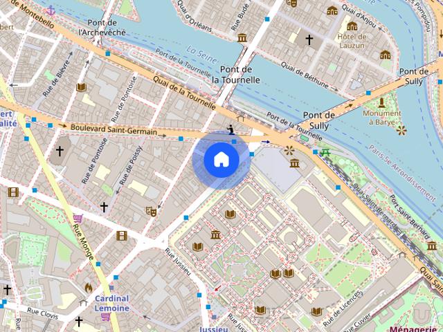 Tout savoir sur cet appartement dans le quartier Saint Victor, à Paris 5ème