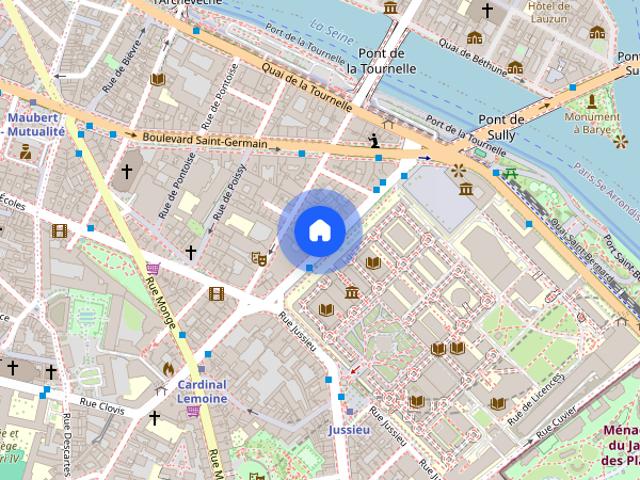 Tout savoir sur cet appartement dans le quartier Saint Victor, à Paris 5ème
