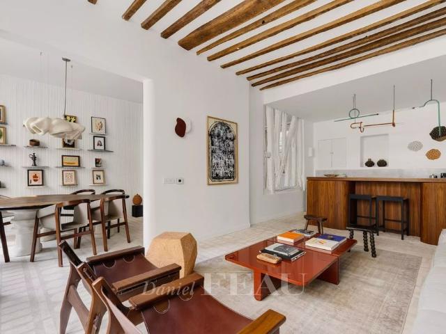 Tout savoir sur cet appartement dans le quartier Sainte Avoie, à Paris 3ème