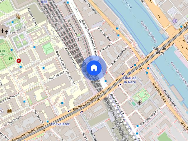 Tout savoir sur cet appartement dans le quartier Salpêtrière Austerlitz, à Paris 13ème
