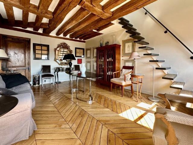 Tout savoir sur cet appartement dans le quartier Seine et Berges, à Paris 1er