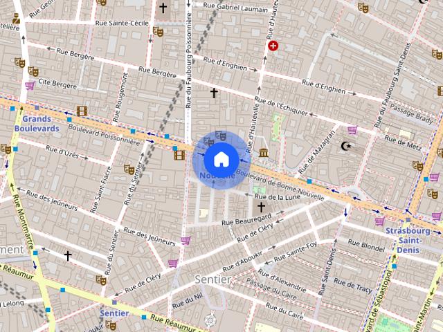 Tout savoir sur cet appartement dans le quartier Sentier Bonne Nouvelle, à Paris 2ème