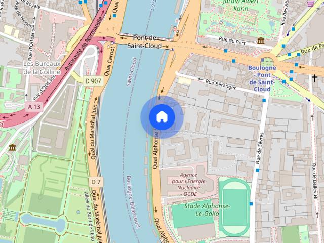Tout savoir sur cet appartement dans le quartier Silly Gallieni, à Boulogne Billancourt