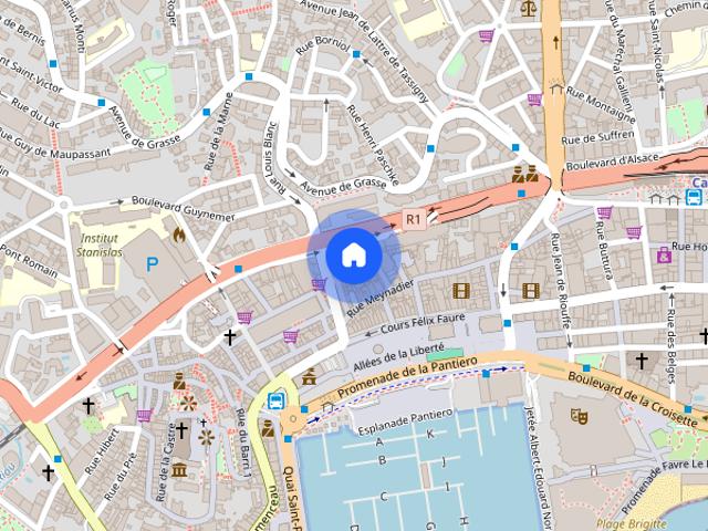 Tout savoir sur cet appartement dans le quartier Stanislas, à Cannes