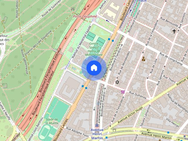 Tout savoir sur cet appartement dans le quartier Porte Dauphine, à Paris 16ème