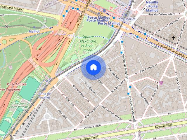 Tout savoir sur cet appartement dans le quartier Porte Dauphine, à Paris 16ème